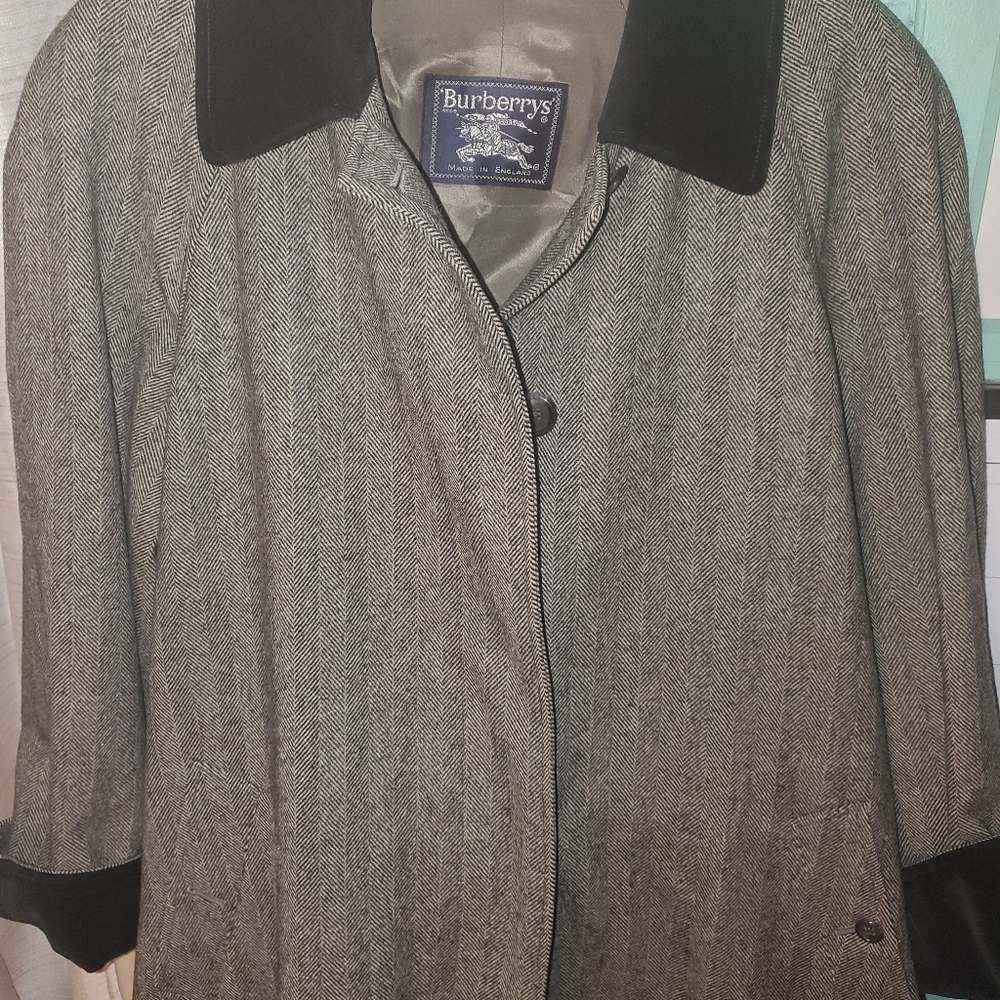 Burberry wool coat